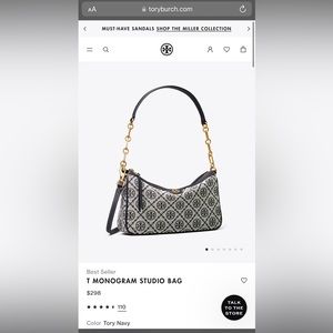 Authentic Tory Burch Bag